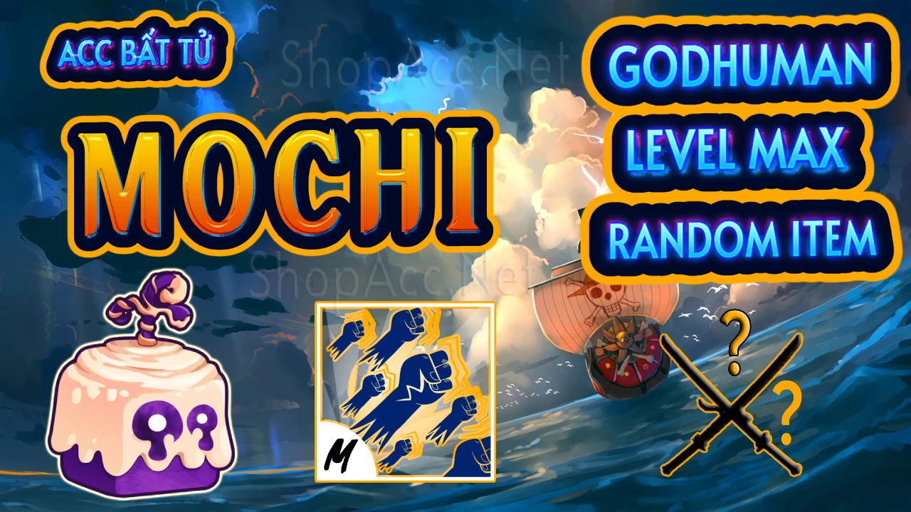 Acc có trái Mochi (Dough - Bột)