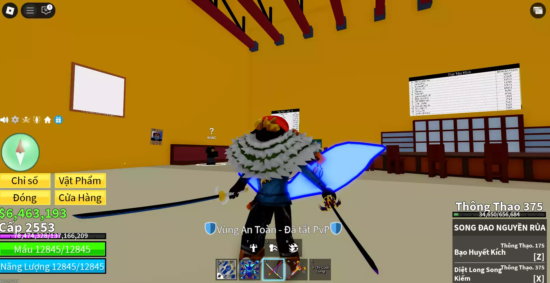Acc đang ăn Kitsune + Godhuman + CDK