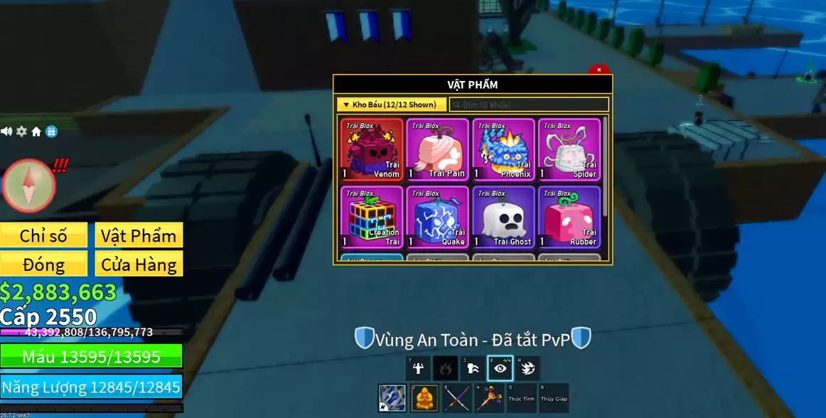 Acc đăng ăn Buddha  +  Godhuman  + CDK + Venom + Cá V4