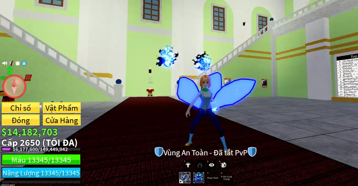 Kitsune đang ăn  + Godhuman + Người V4 full gear