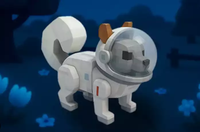 Acc có 3 pet Space Squirrel