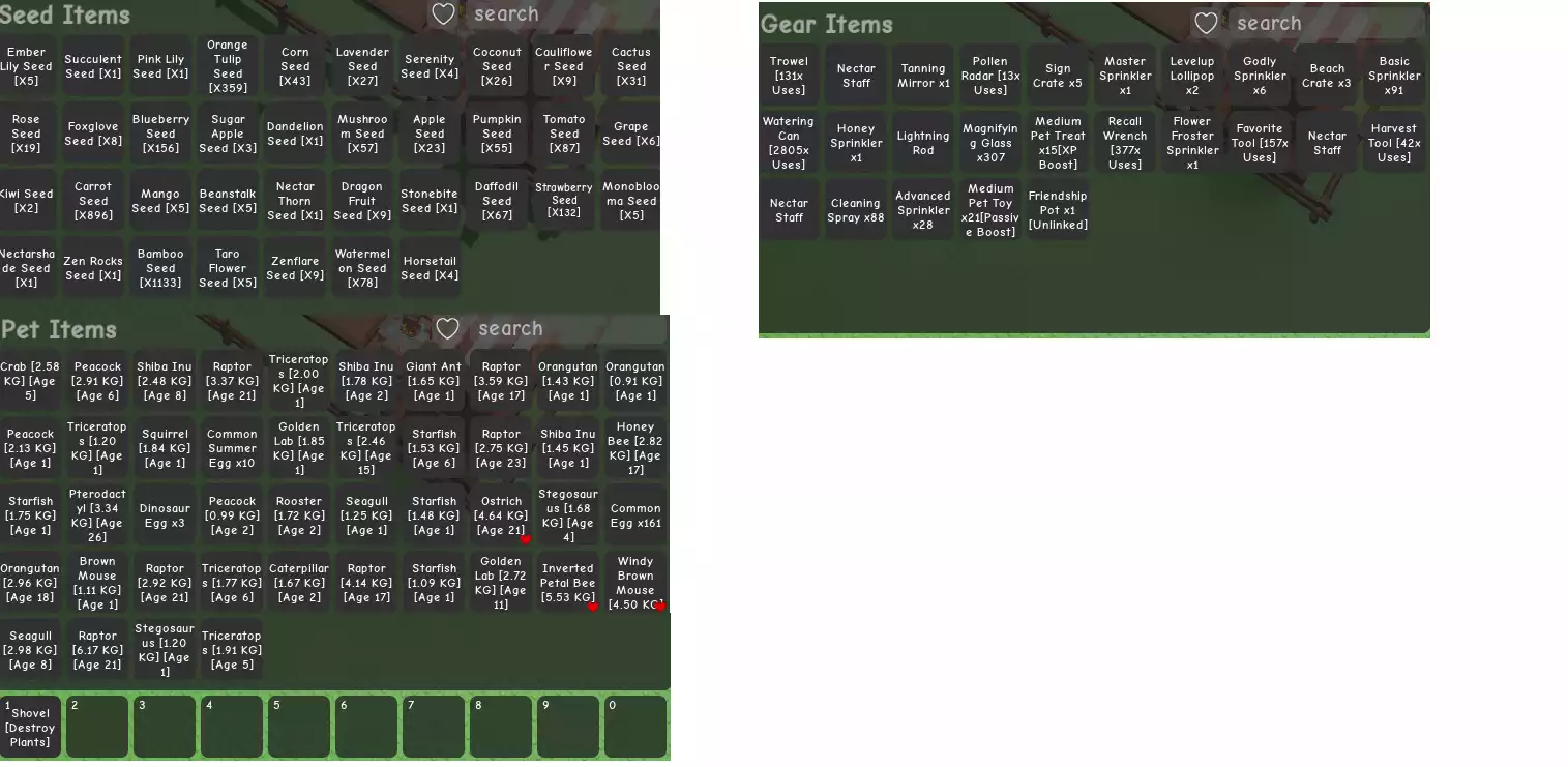 Ảnh vườn đẹp,có chơi blox lv 2603 ,skull guitar