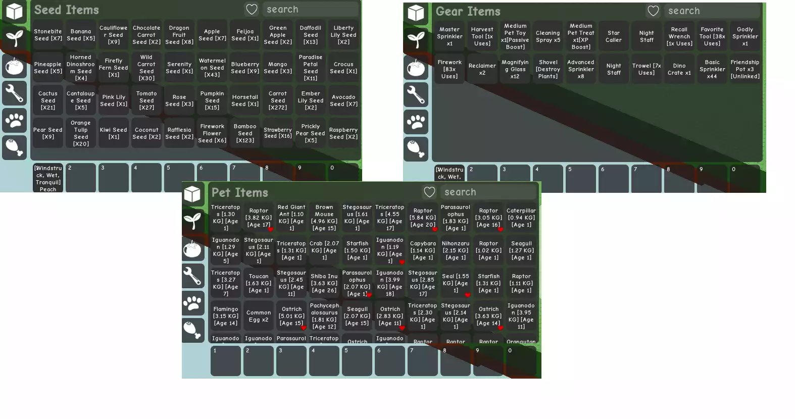 Ảnh vườn đẹp, nhiều pet xịn