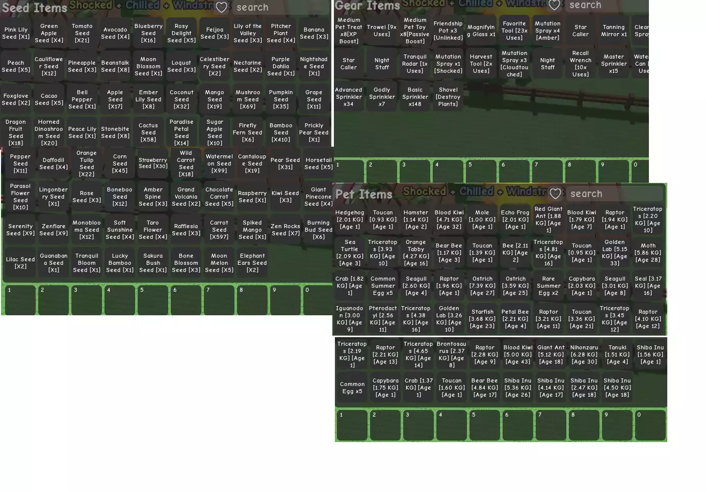 Ảnh acc còn 3 cây bone