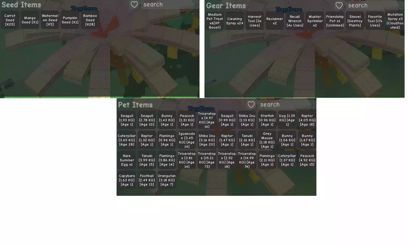 Ảnh vườn đẹp , có chơi blox lv 2650 , Cá V3