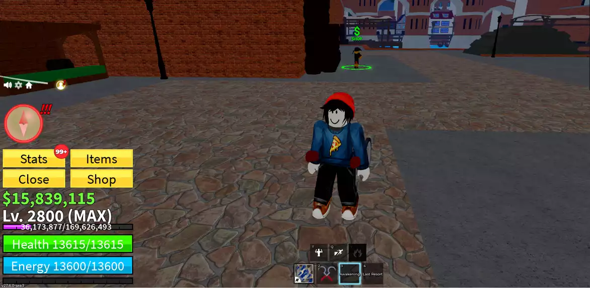 Lưỡi Hái + Godhuman + Người V4 Full gear