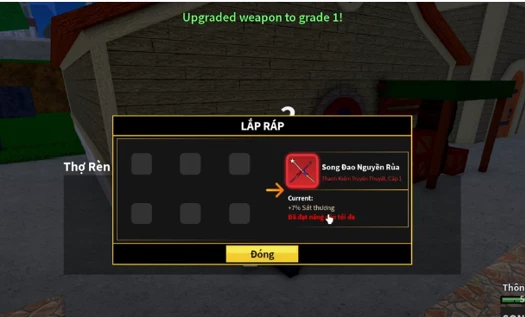 Hướng dẫn tìm nguyên liệu để nâng cấp Song Đao Nguyền Rủa