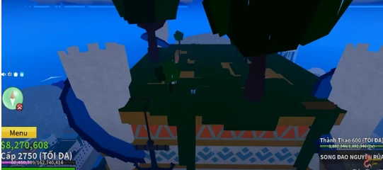 Mẹo ra đảo Núi Lửa và xuống đáy biển không cần đi tàu ngầm trong Blox Fruits