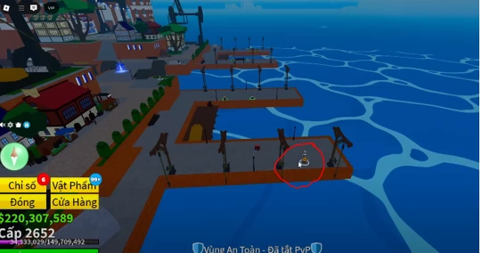 Cách lấy cần câu cá siêu dễ trong Update 27 Blox Fruit