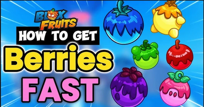 Vị trí Spawn BERRY ở Sea 1, Sea 2, Sea 3 để lấy skin Rồng